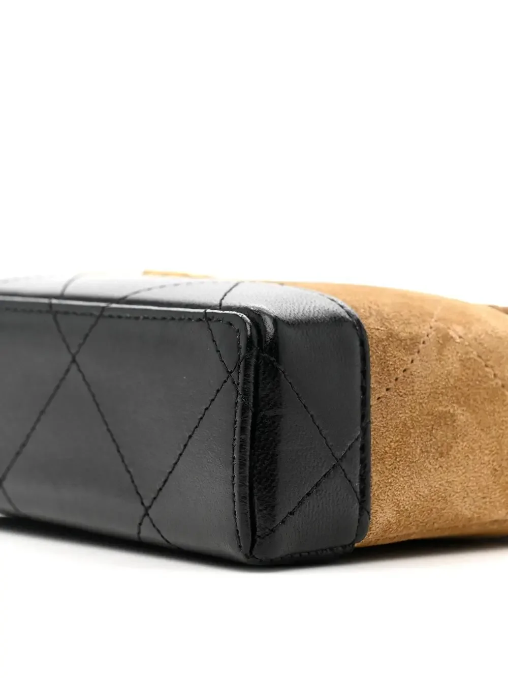 Chanel Suede Calfskin Shiny Lambskin #270147C49B - Picture 10 of 11